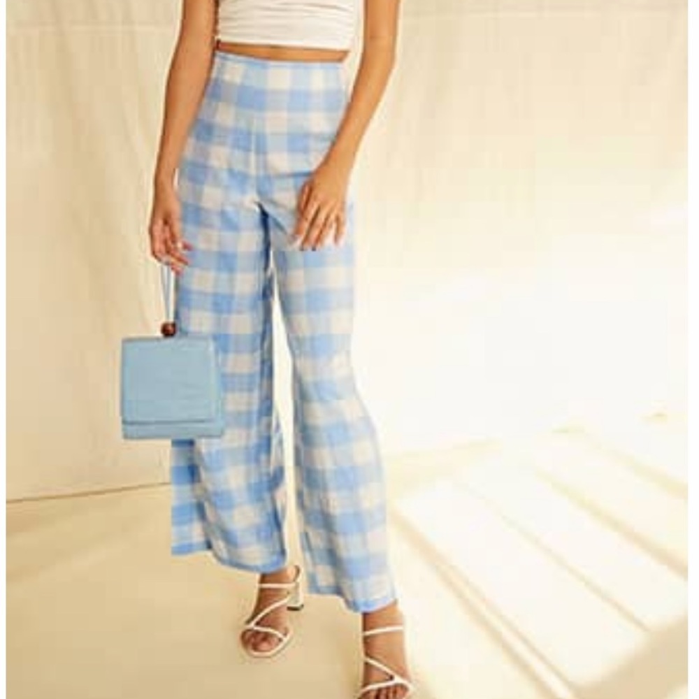Blue Buffalo Plaid Pants